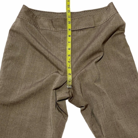 BROWN Wide Leg Flare Dress Pant Trousers Size 8P - Picture 4 of 10